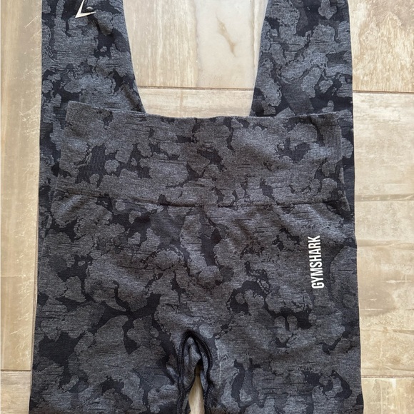 Gymshark Gray Leggings High-Waisted Compression - Picture 6 of 7